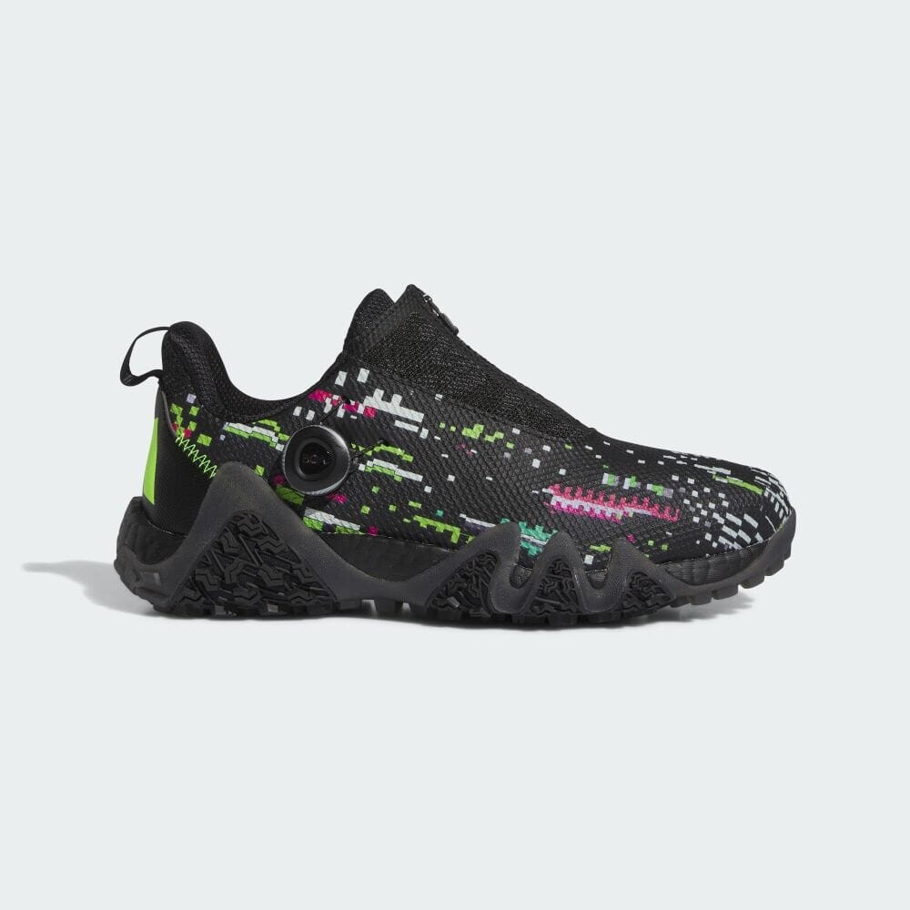 

Кроссовки Adidas Code Chaos 22 Boa Glitch, цвет Black/Lucid Lemon/Black