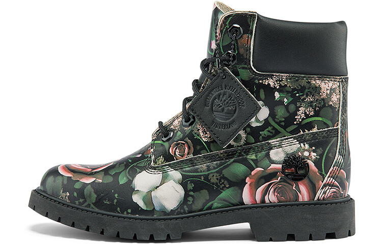 

Ботинки Timberland Heritage 6 Inch Waterproof Boots 'Black Floral Nubuck' Women's