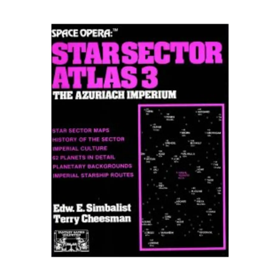 

Star Sector Atlas #3 - The Azuriach Imperium, Space Opera, мягкая обложка