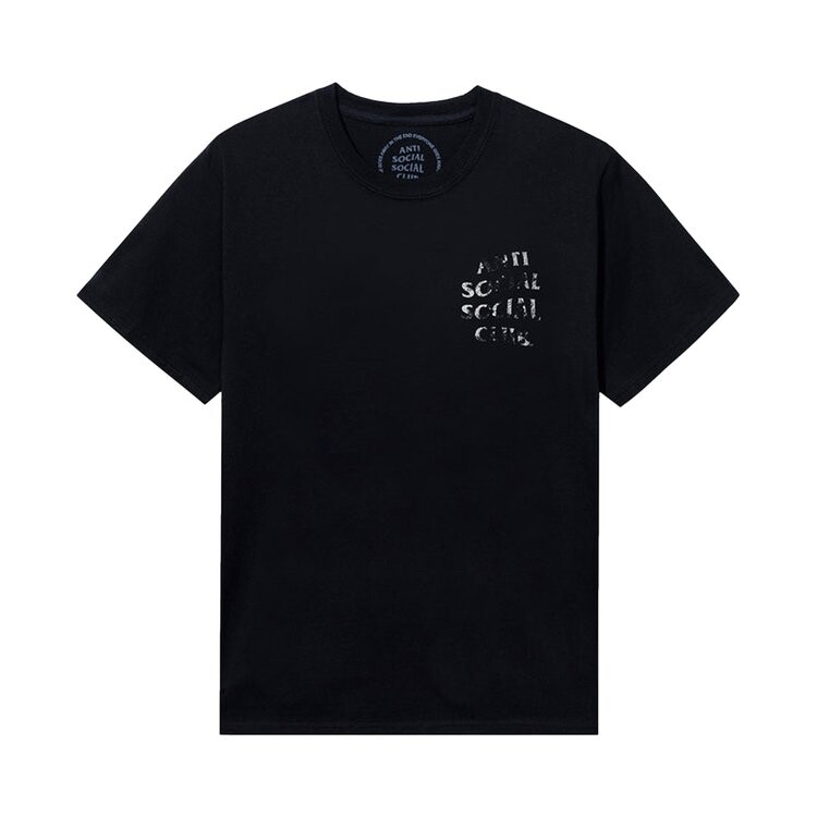 

Футболка Anti Social Social Club Thrashed Logo Flip Tee, черный