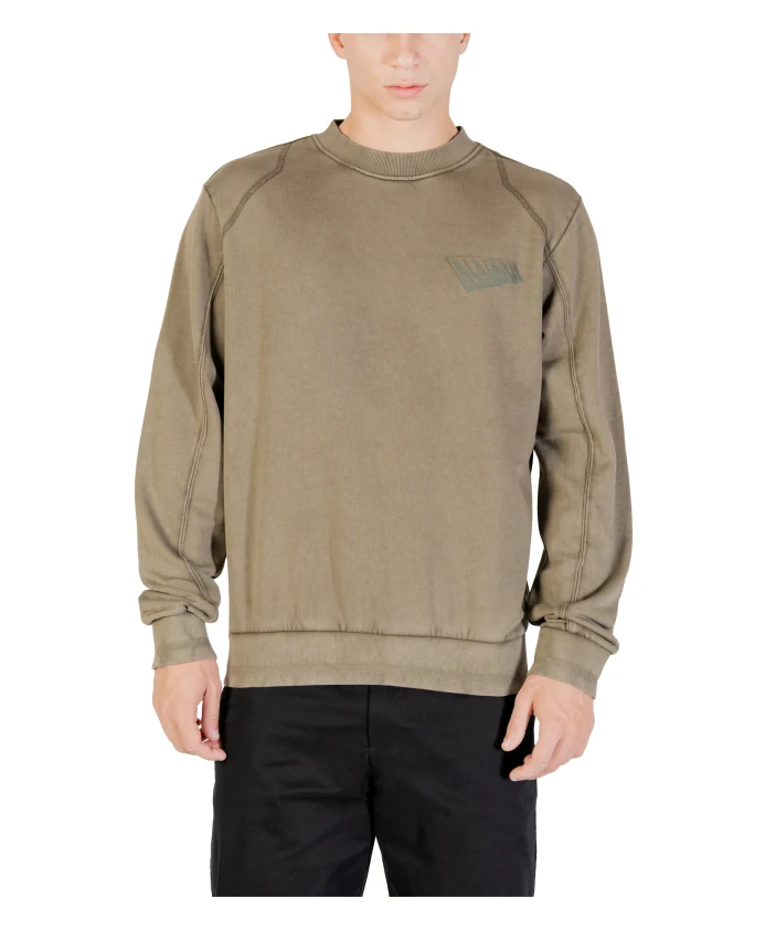 

Мужская толстовка с круглым вырезом Napapijri, зеленый