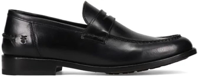 Мокасины для мужчин Frye Tyler Flex Penny - премиальная кожа, комфортная посадка, универсальный стиль, прочная подошва, от повседневного до формального, черный — фото 2