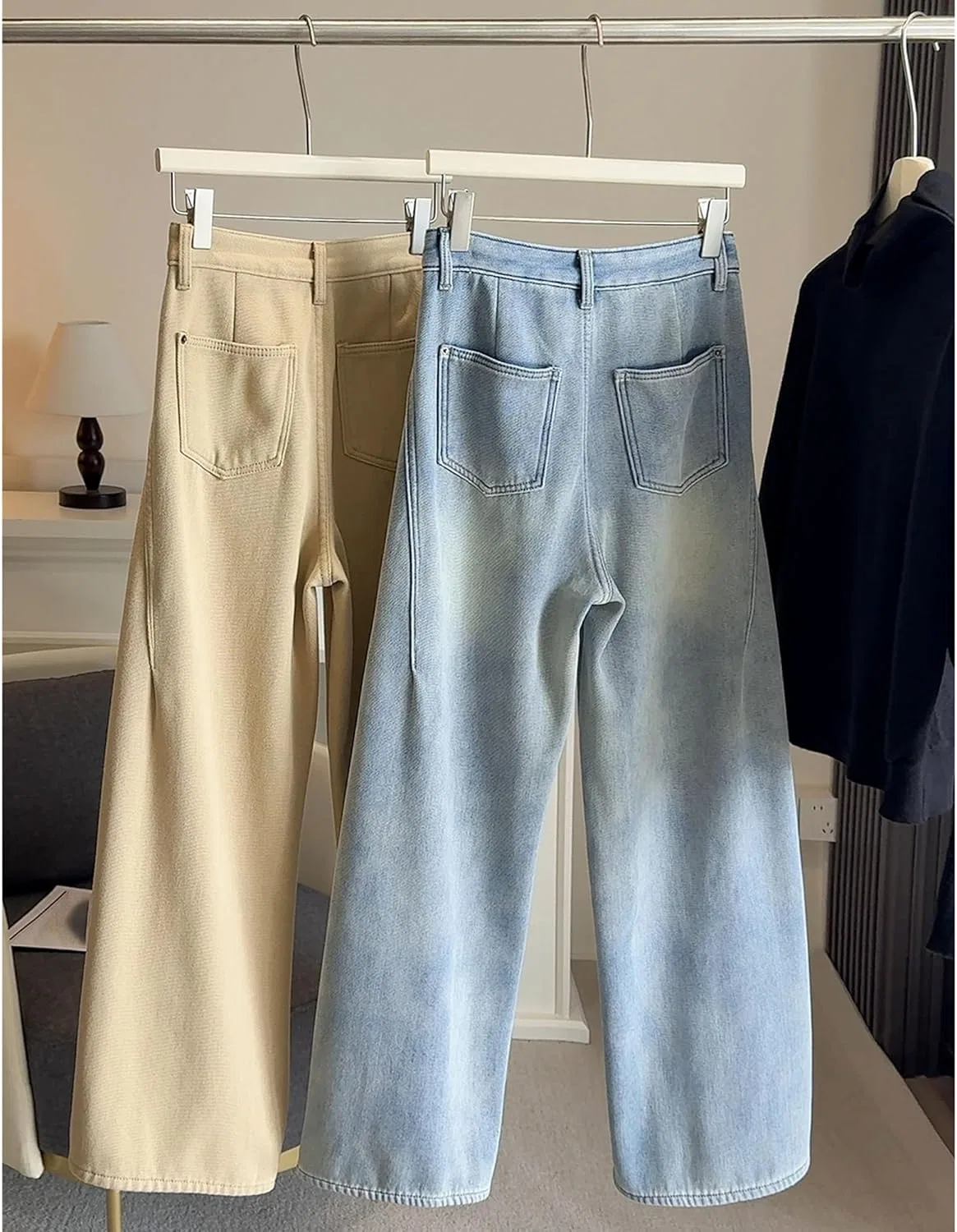 Джинсы широкие Light Blue — фото 4