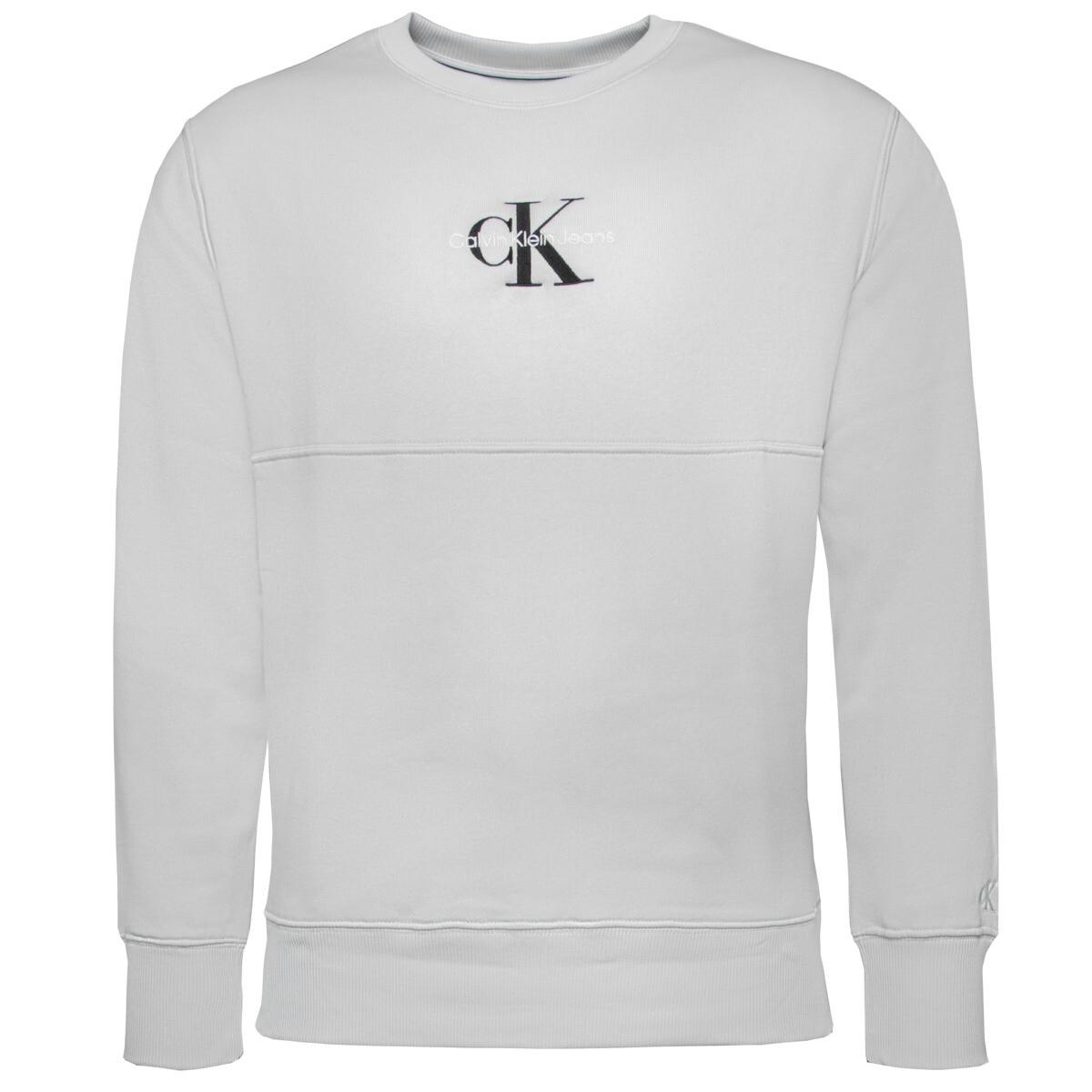 

Толстовка Calvin Klein Jeans Monologo Crew Neck, серый