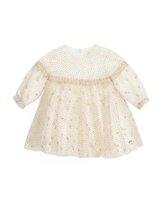 

Платье из тюля для маленьких девочек Tartine Et Chocolat, цвет Gold