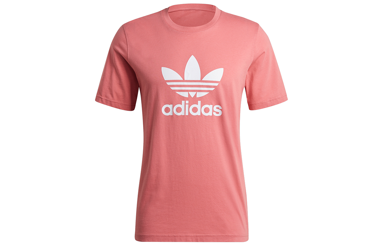 

Футболка мужская розово-красная Adidas Originals