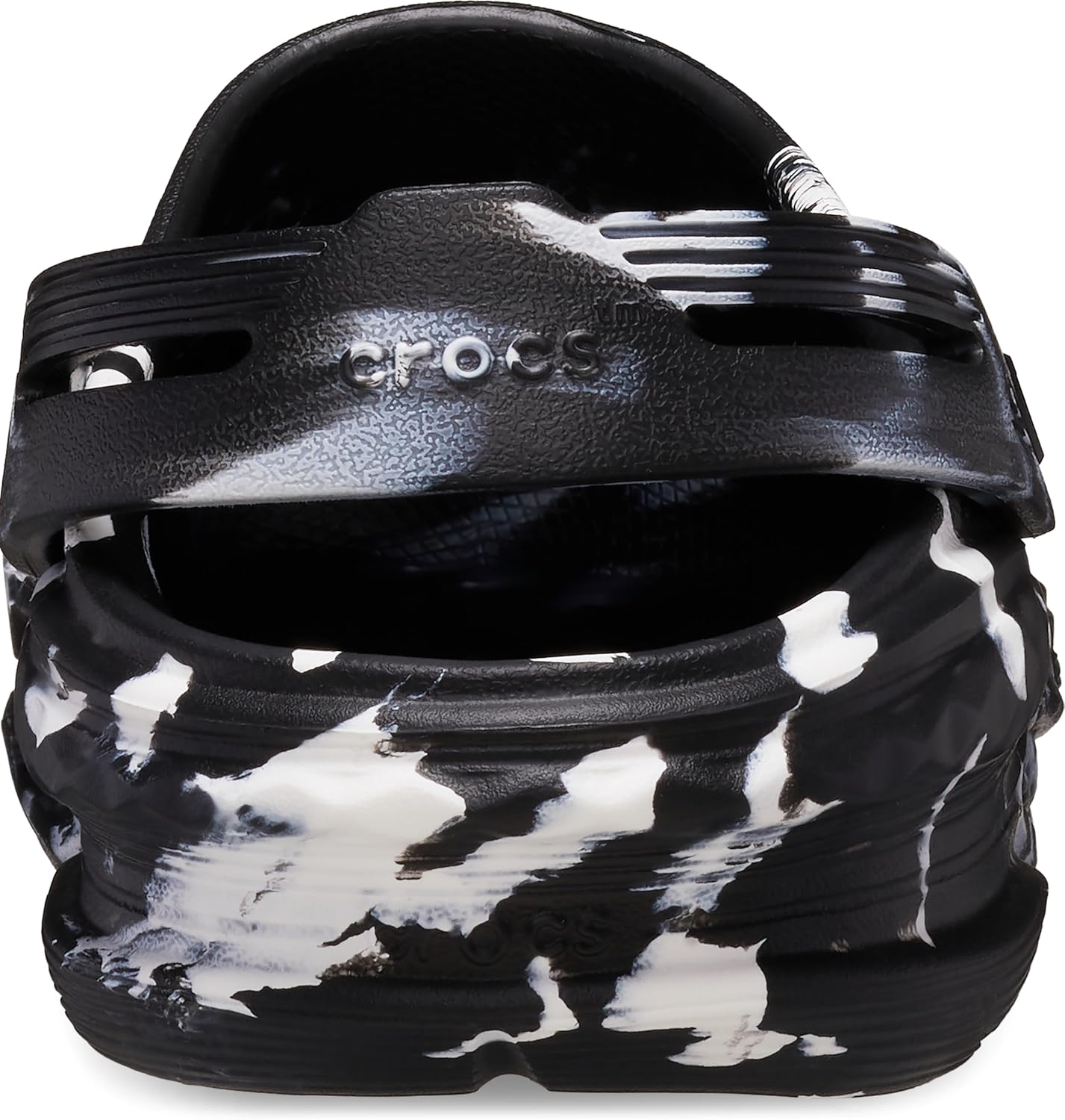 Кроксы унисекс для взрослых Off Grid Crocs, белый/черный — фото 2