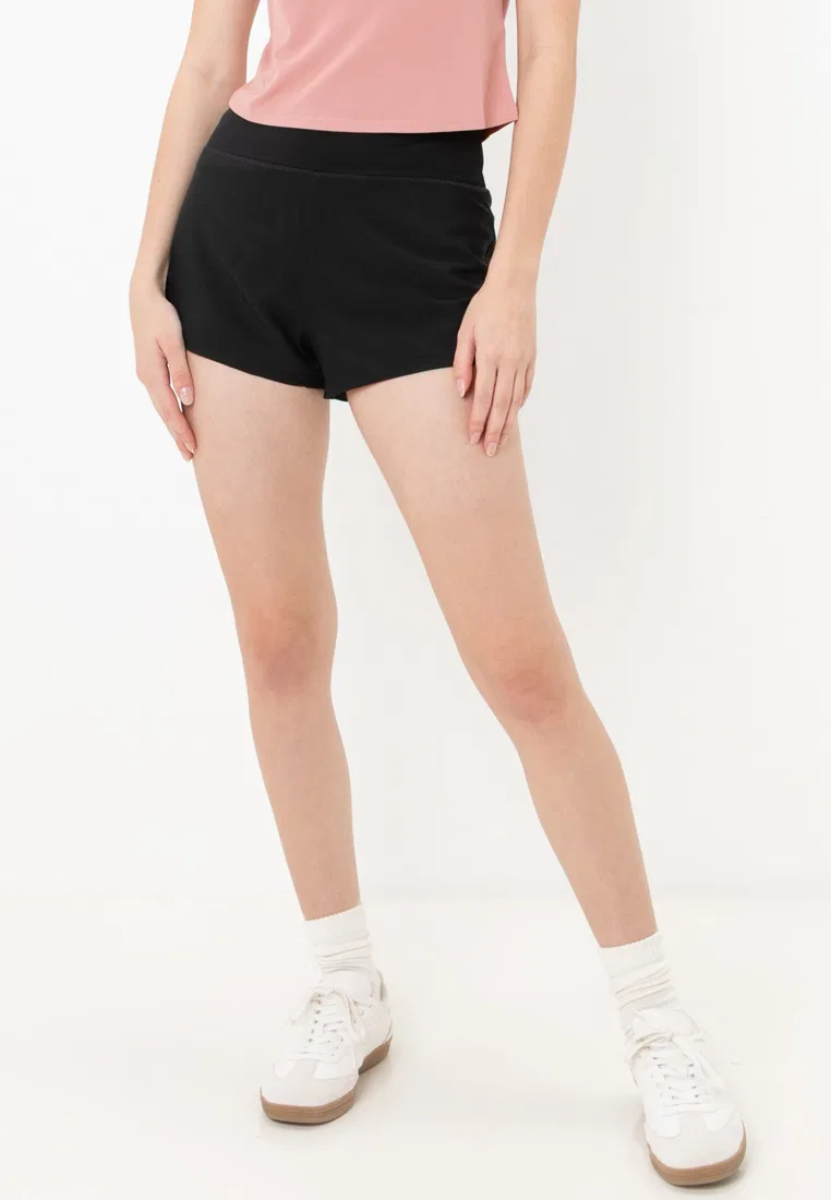 Шорты 2-в-1, Calvin Klein Sport, черный