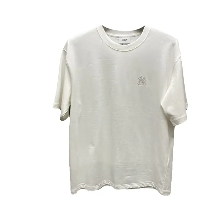 

MLB Футболка унисекс кремовая, Бежевый, MLB Футболка унисекс кремовая