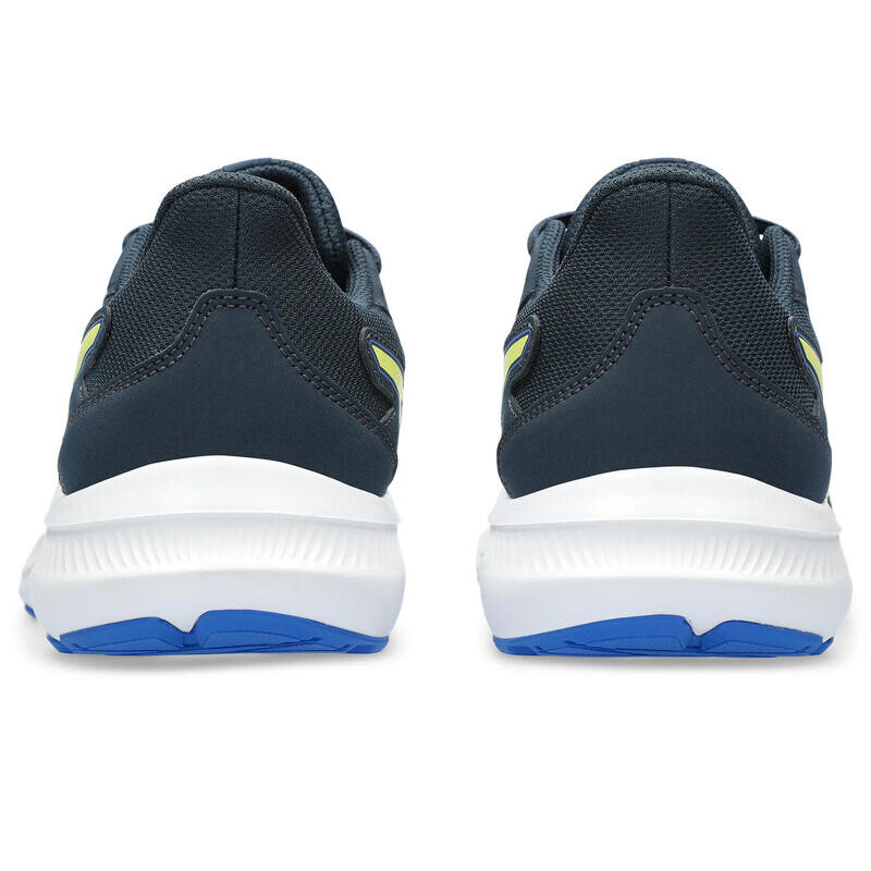 Детские кроссовки — ASICS Jolt 4 GS — FrenchBlue/GlowYellow, цвет azul — фото 4