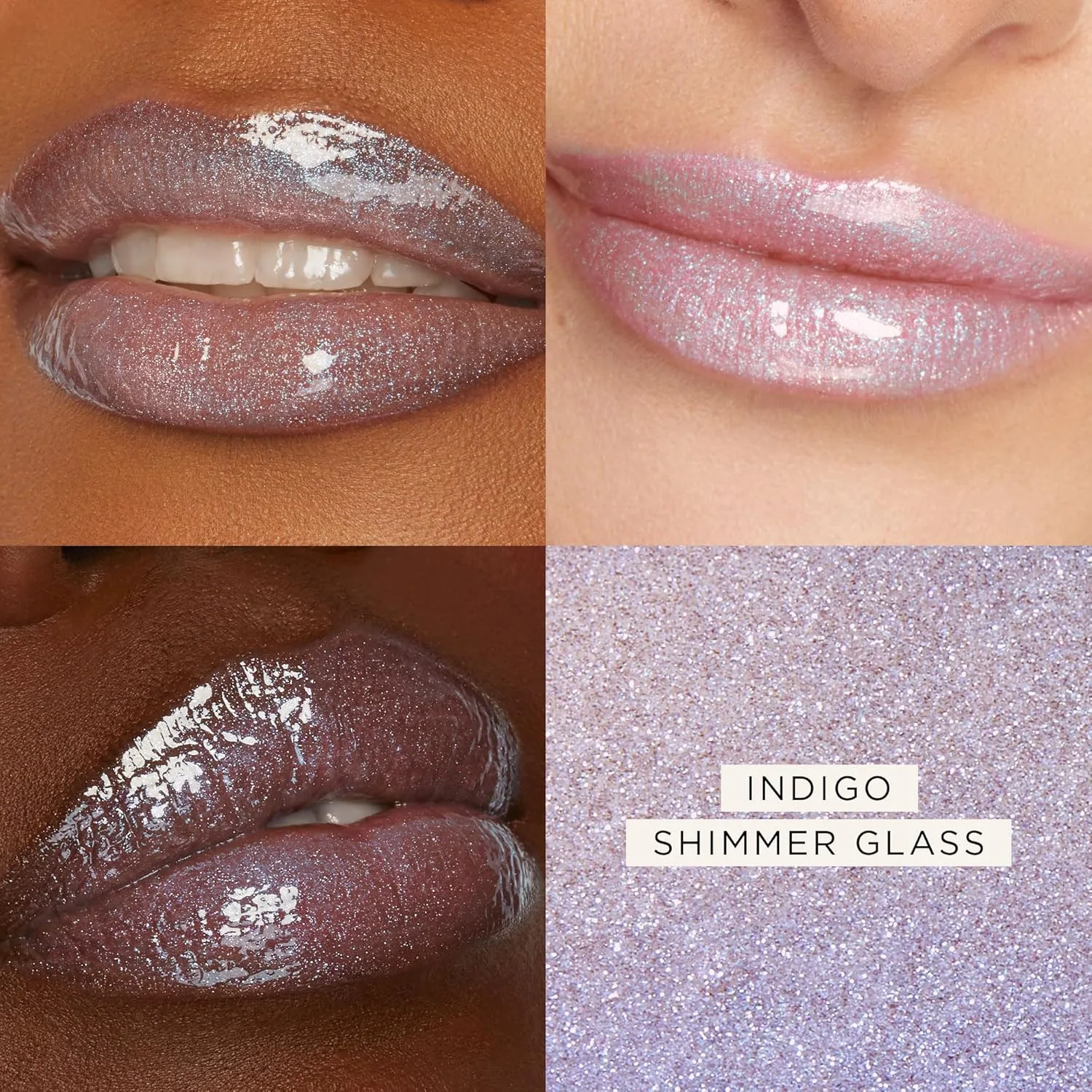 Tarte Maracuja Juicy Shimmer Glass Lip Plump - увлажняющий и объемный блеск для губ с гиалуроновой кислотой и витамином E, веганский и cruelty-free, indigo — фото 2