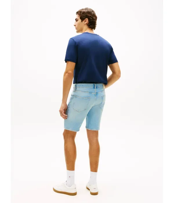 Джинсовые шорты Denton slim fit Tommy Hilfiger, небесно-голубой — фото 3