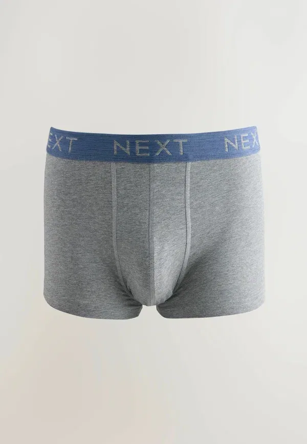 Трусы боксеры Next, Ten pack trunks, сине-серый меланж — фото 2