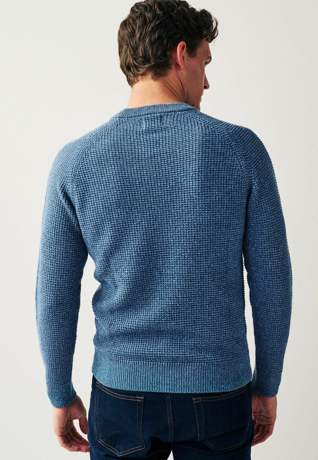 

Свитер Textured Crew Next, синий