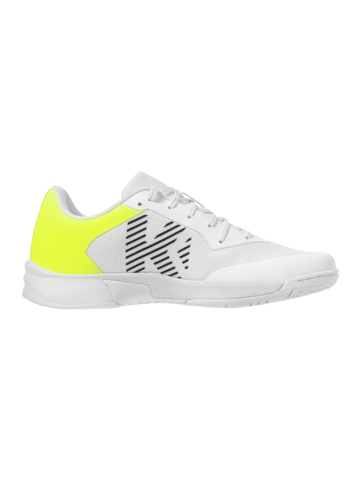 Спортивные кроссовки Kempa Hallen-Sport-Schuhe Kourtfly Three W, цвет weiß/fluo gelb — фото 4