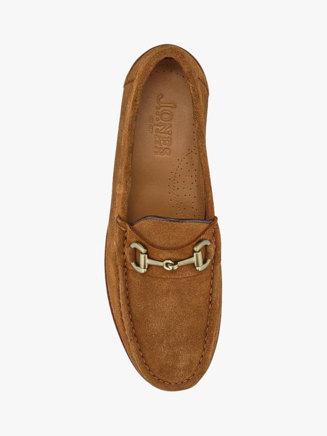 Мокасины из чалой замши Jones Bootmaker, желто-коричневый — фото 4