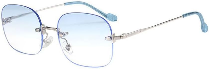 

Солнцезащитные очки без оправы 2027 года для женщин, винтажные солнцезащитные очки в стиле ретро, ​​маленькая оправа, защита от УФ-излучения UV400 с градиентом MTZJH, 8