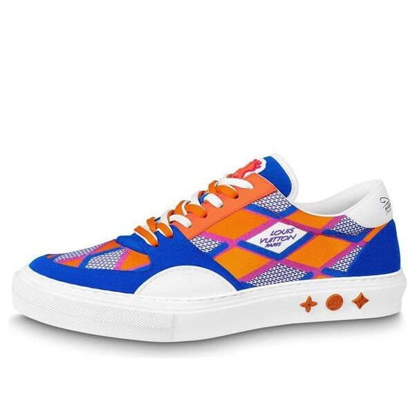 

Кроссовки lv ollie richelieu sneakers 'blue orange' Louis Vuitton, синий