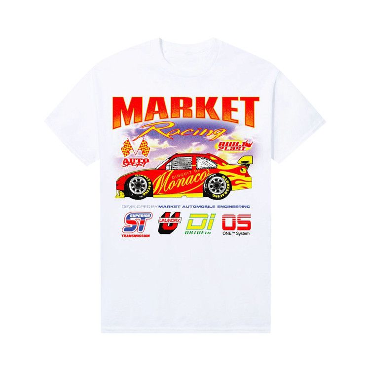 

Футболка Market Built 2 Last Open End Jersey Knit Tee, White