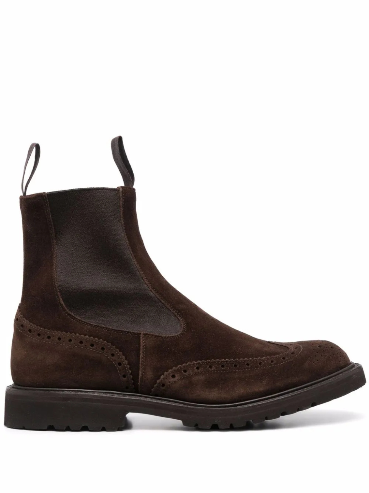 Tricker's ботинки с эластичными вставками, коричневый