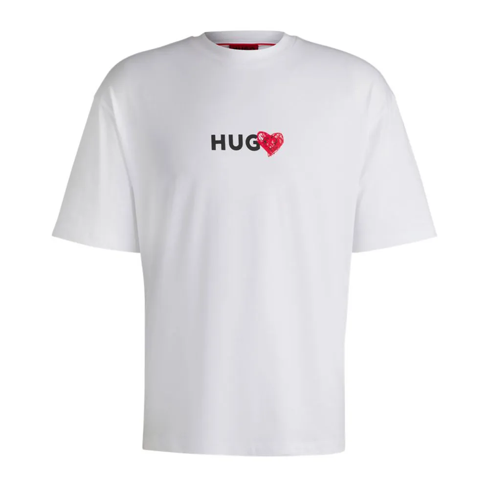 

Футболка с коротким рукавом HUGO Dewdam, белый