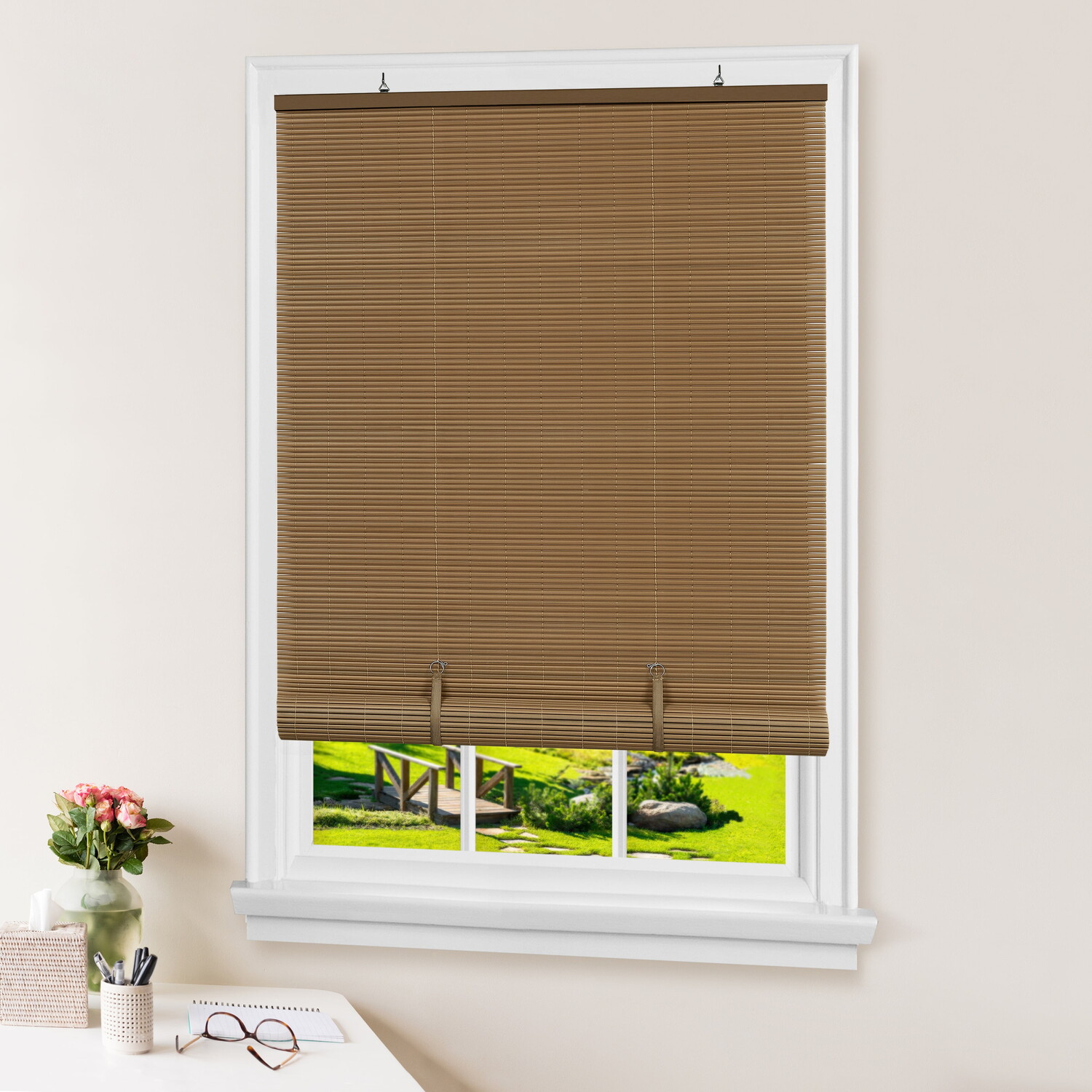 

Шторы рулонные Simple Elegance Ben&Jonah Cordless Eclipse Collection, коричневый