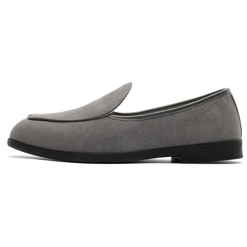 

Wooden Rabbit Лоферы мужские бежевый/черный/коричневый/темно-синий/светло-серый/кофе - светло-серый, цвет Light Gray