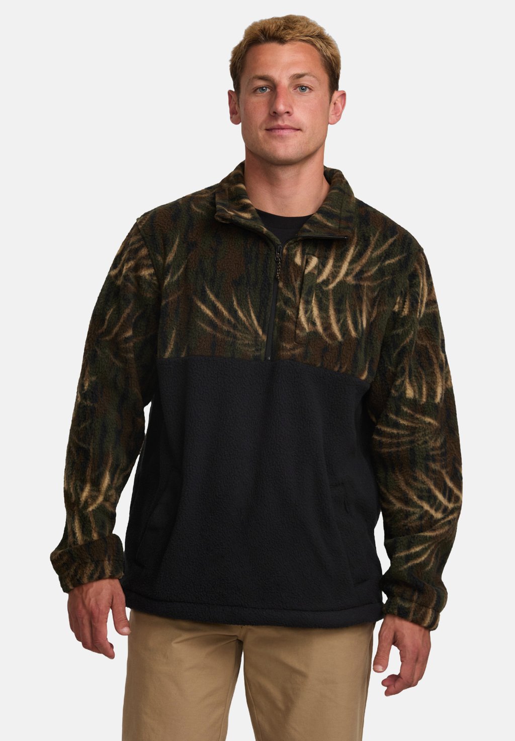 

Флисовый джемпер BOUNDARY Billabong, зеленый