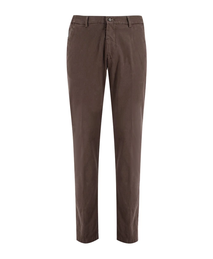 

Итальянские мужские брюки стандартного кроя Berwick, коричневый