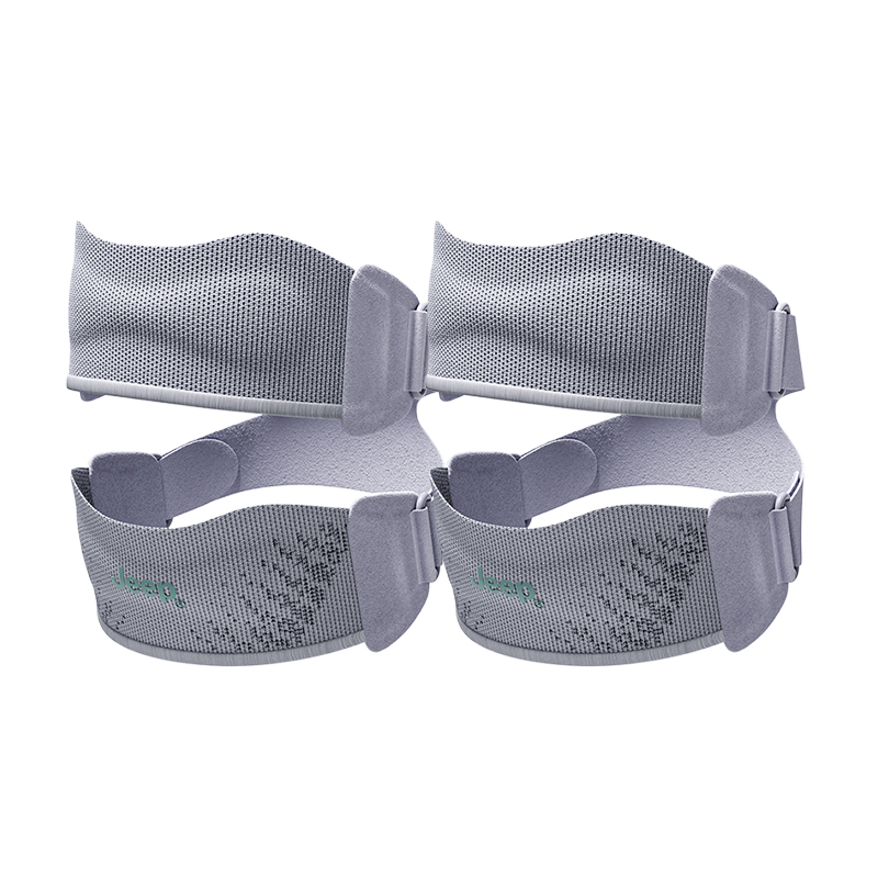 

Наколенник для бега, велоспорта, баскетбола, бадминтона, футбола, альпинизма, пешего туризма и бега, унисекс Jeep, stone серый[2 pack]