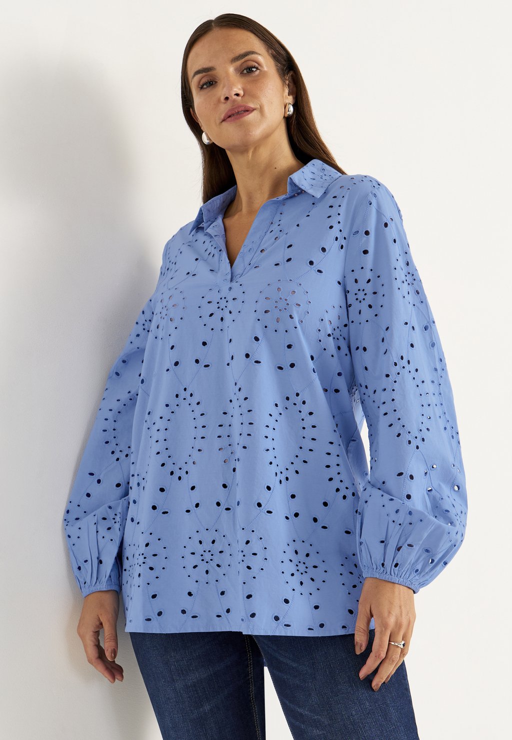 

Туника WITH EMBROIDERY Cellbes of Sweden, синий