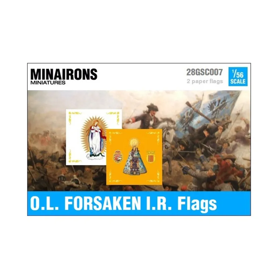 

Флаги Богоматери Отрекшихся IR, War of Spanish Succession - Decals & Flags (1:56)