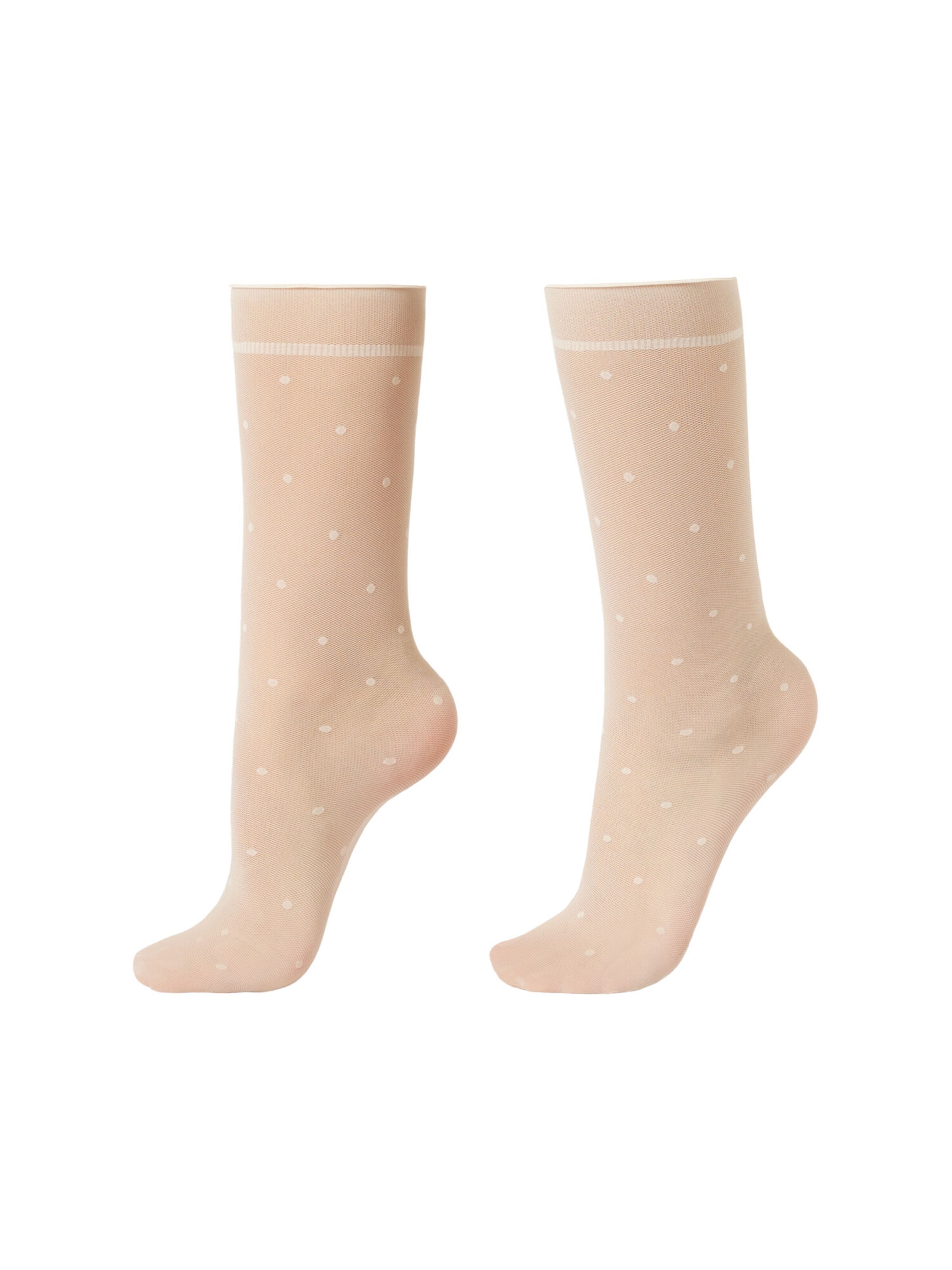 

CALZEDONIA Носки '20 DENIER POLKA' в цвете Cream