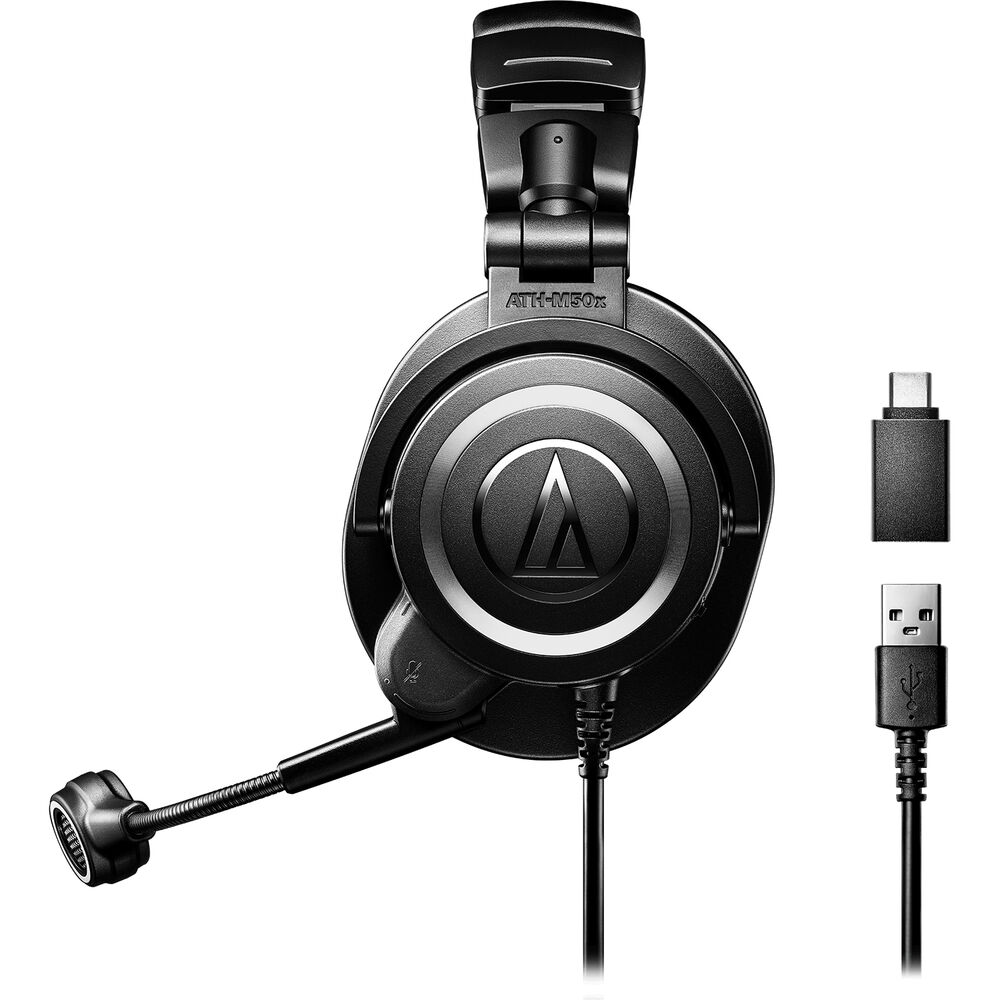 

Гарнитура Audio-Technica ATH-M50xSTS-USB StreamSet с USB-разъемом