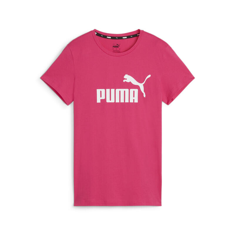 

Женская футболка Essentials Logo PUMA Garnet Rose Pink