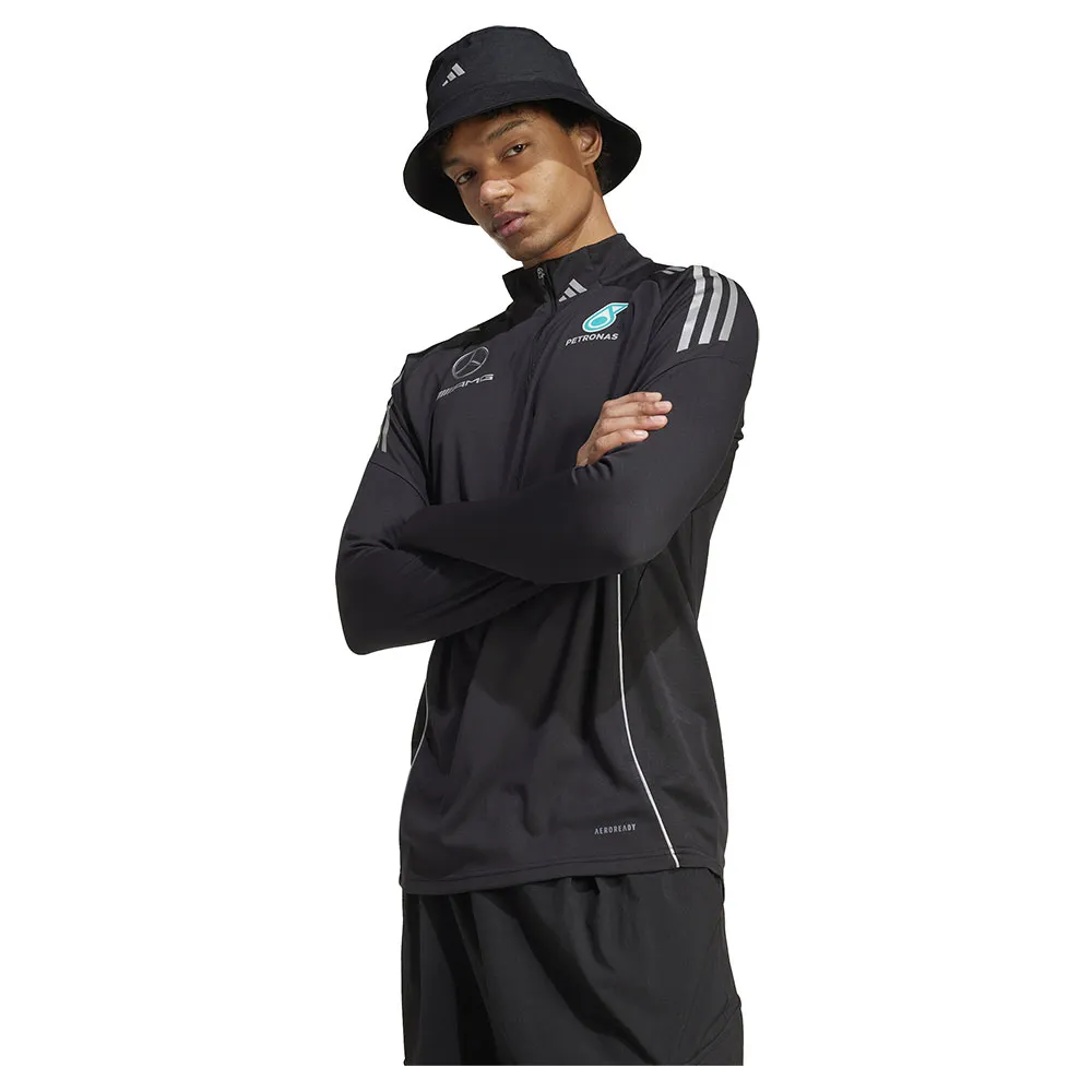

Толстовка adidas Mercedes AMG Petronas F1 Team half zip, черный