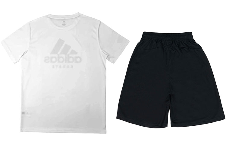 Повседневная спортивная одежда Мужская бело-черная Adidas — фото 3