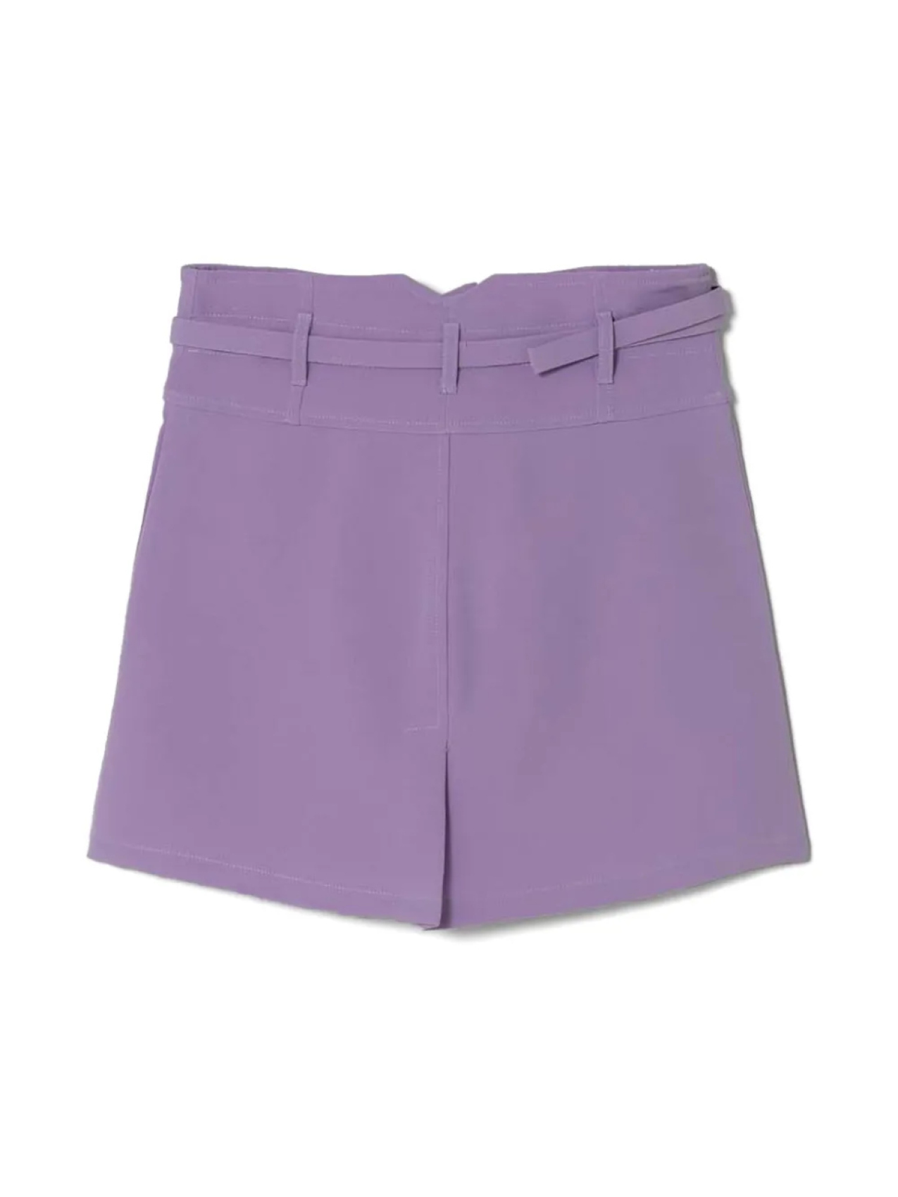Юбка Pinko Kids с логотипом и надписями, фиолетовый — фото 2