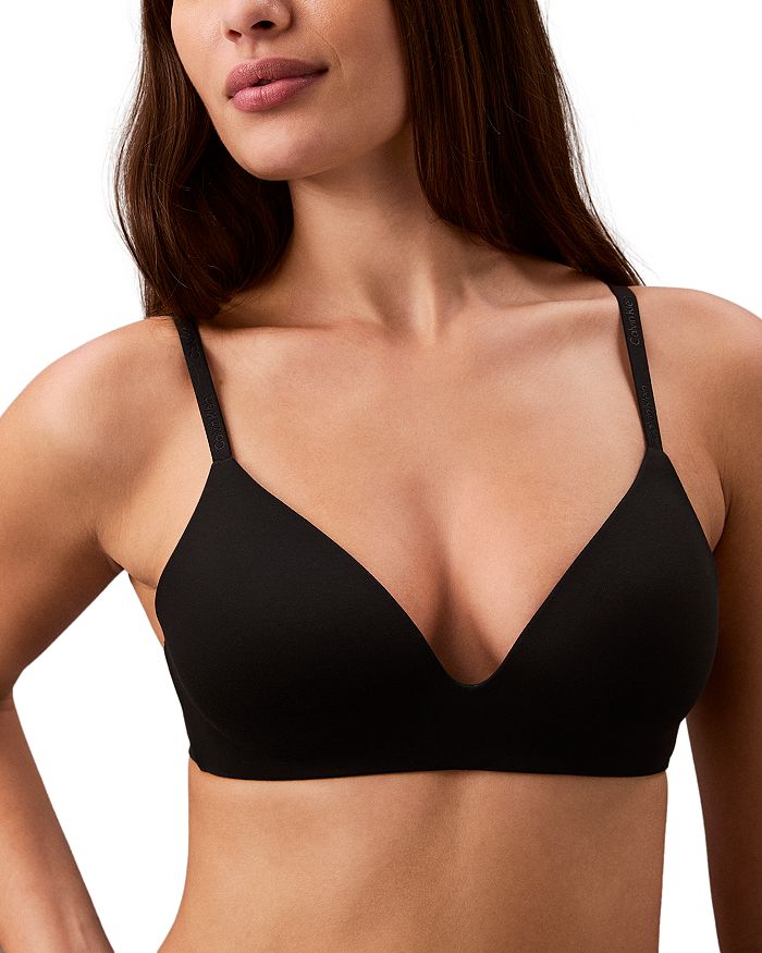 

Бюстгальтер без косточек T Shirt Bra Calvin Klein, черный