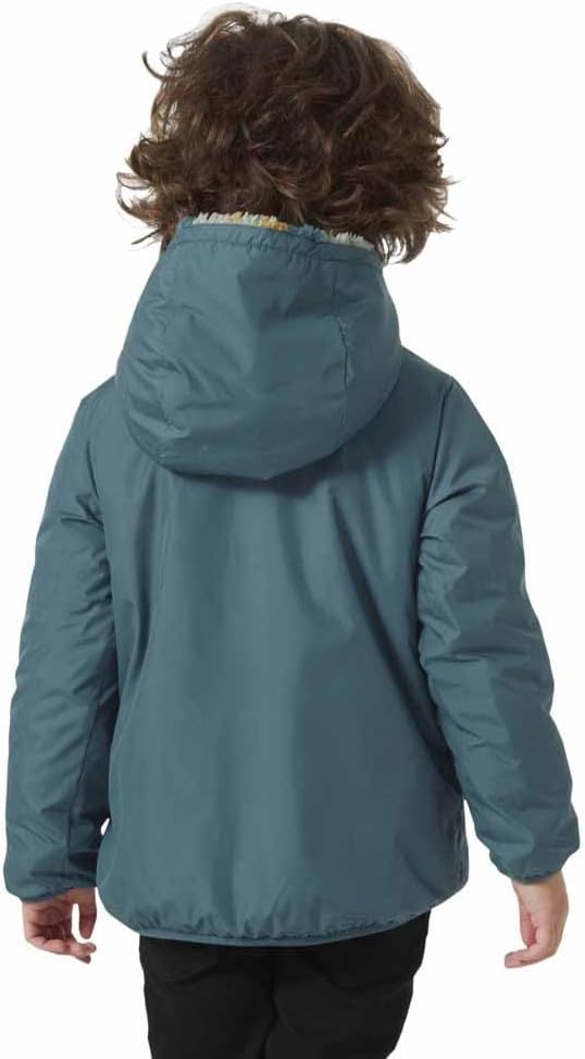 Детская куртка Helly-Hansen Kids Unisex Champ Reversible Helly Hansen, 453 Dark Creek Splash Camo Aop — фото 2