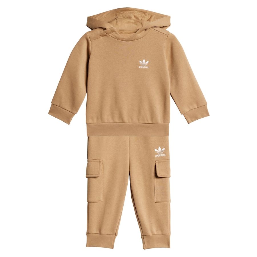

Спортивный костюм ADIDAS ORIGINALS Hoodie Cargo Set, светло-коричневый
