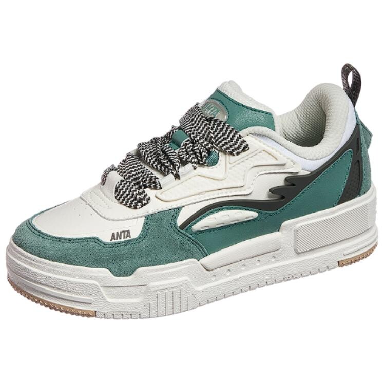 

Кроссовки ANTA Skateboarding Shoes Women's Low-top White/Green, коричневый
