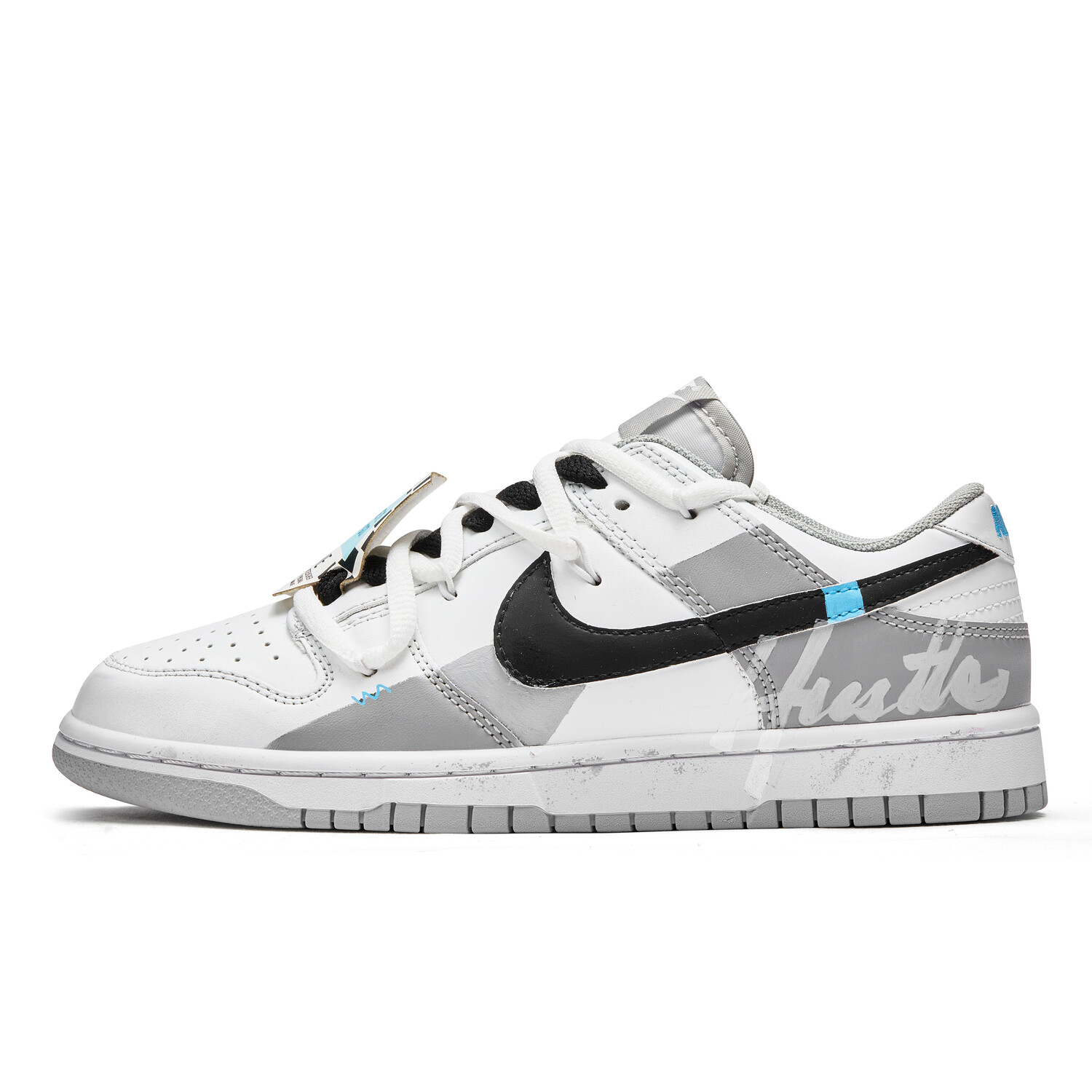 

Кроссовки Nike Dunk Skateboard Shoes Men Low-Top Gray, серый