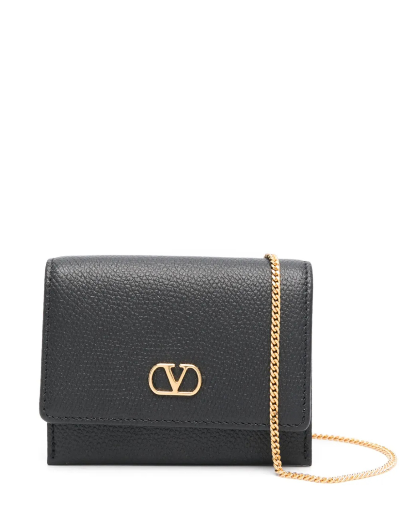 

Valentino Garavani картхолдер с логотипом VLogo Signature, черный