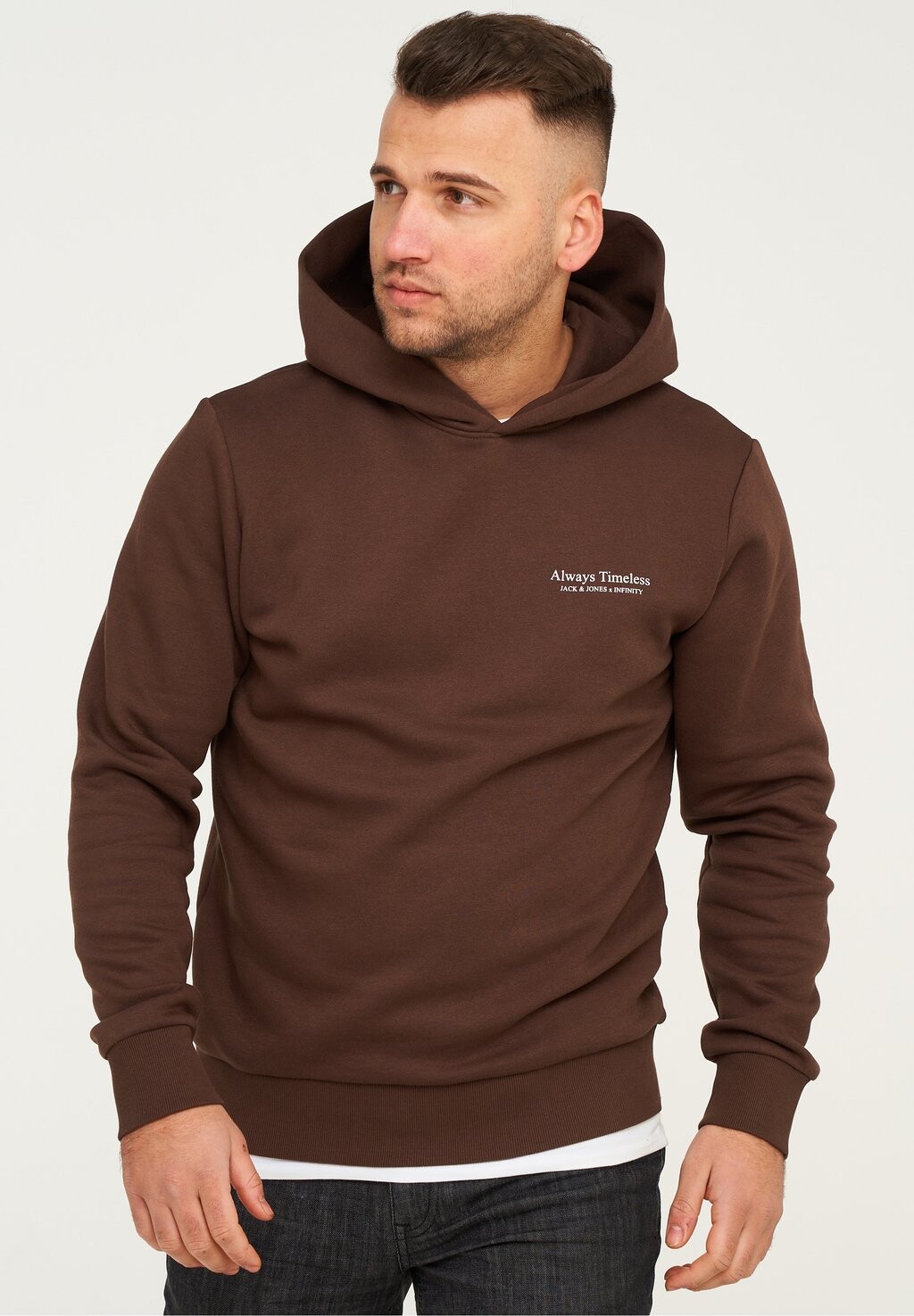 

Толстовка KIMO Jack & Jones, цвет chocolate brown