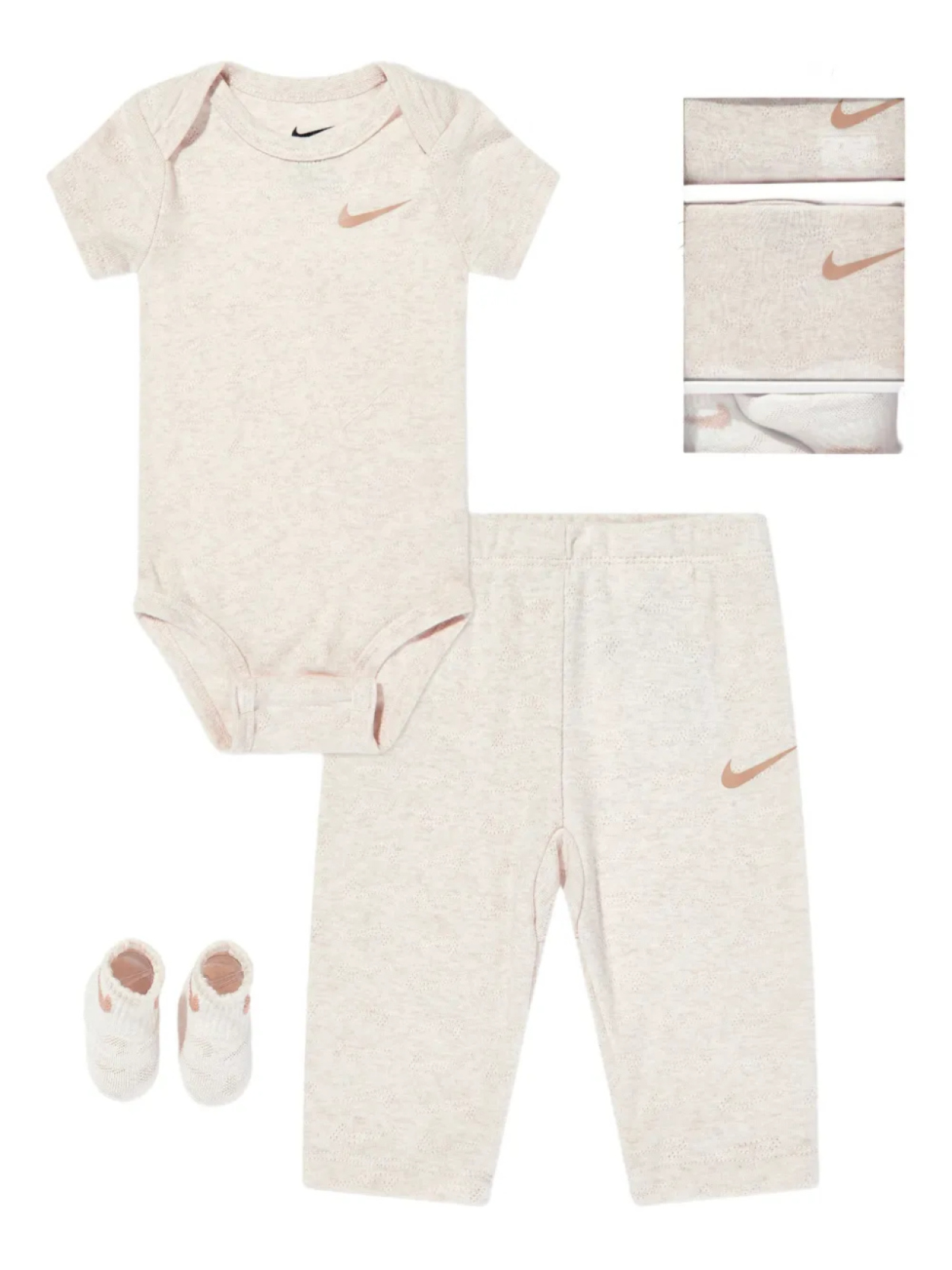 

Детский комплект с логотипом Nike Kids, нейтральный