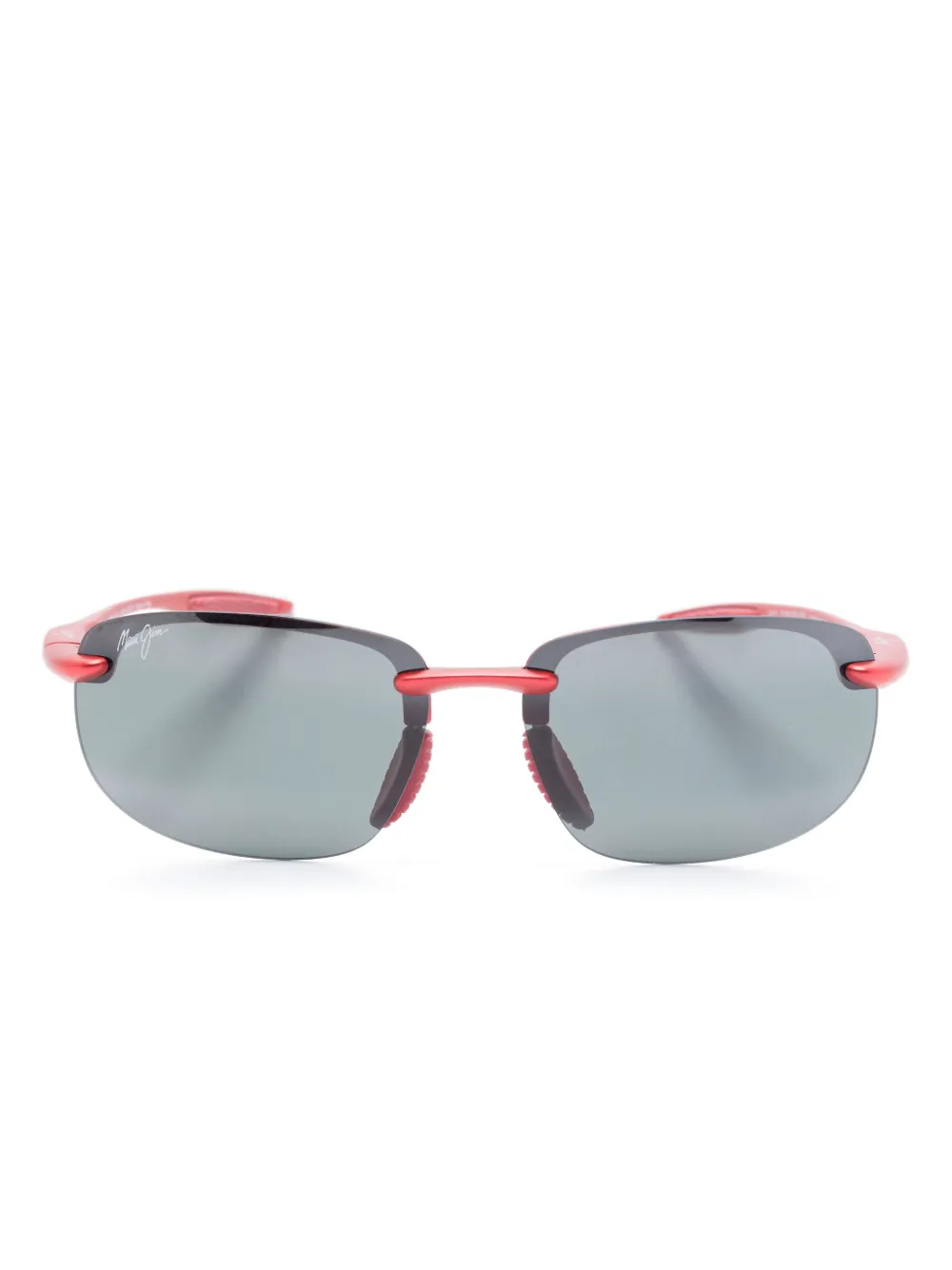 

Солнцезащитные очки в прямоугольной оправе Maui Jim, красный