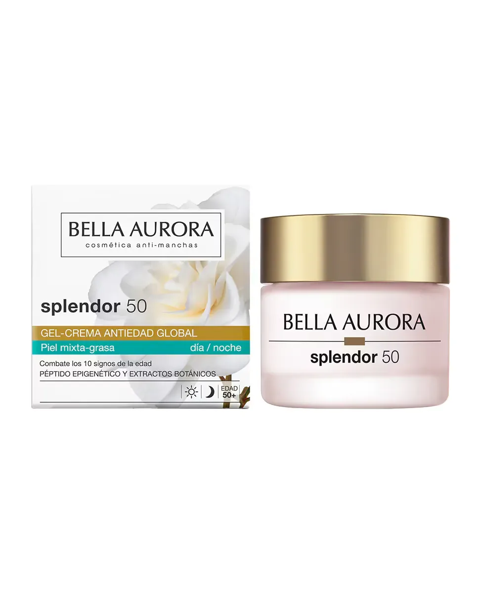 Крем для лица Bella Aurora — Гель- глобальный антивозрастной для смешанной и жирной кожи Splendor — фото 2