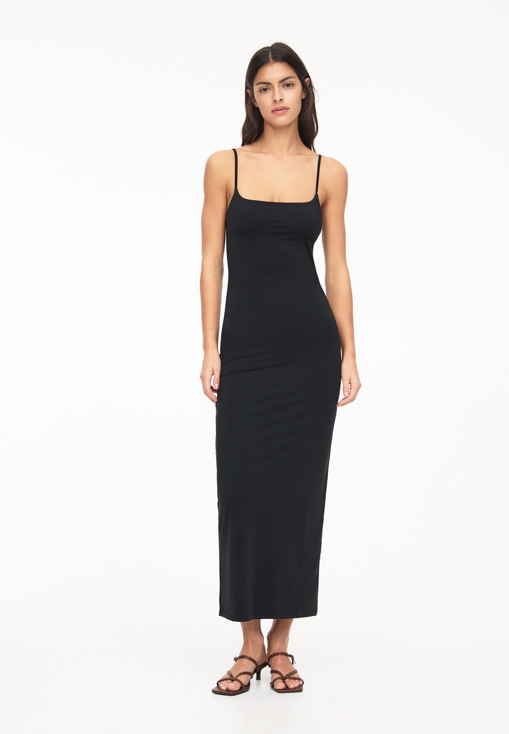 

Платье из джерси MIDI PULL&BEAR, черный