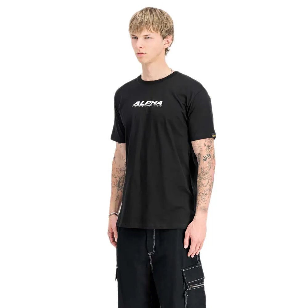 

Футболка Alpha Industries Back Print Rubber, черный